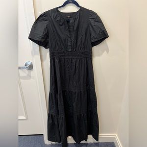 Quince 100% Organic Cotton Tiered Maxi Dress